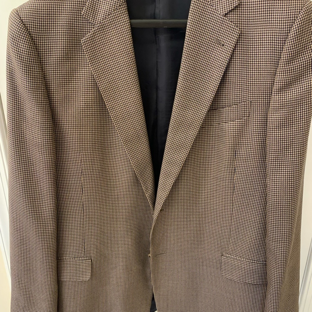 Joseph Abboud Brown Sport Coat Classic Notch Lapel
